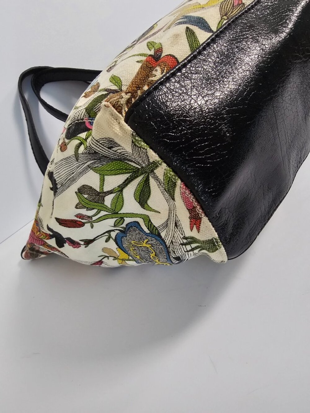 The Sak Bag Shoulder Peace Floral Canvas Boho Casual - Picture 7 of 11